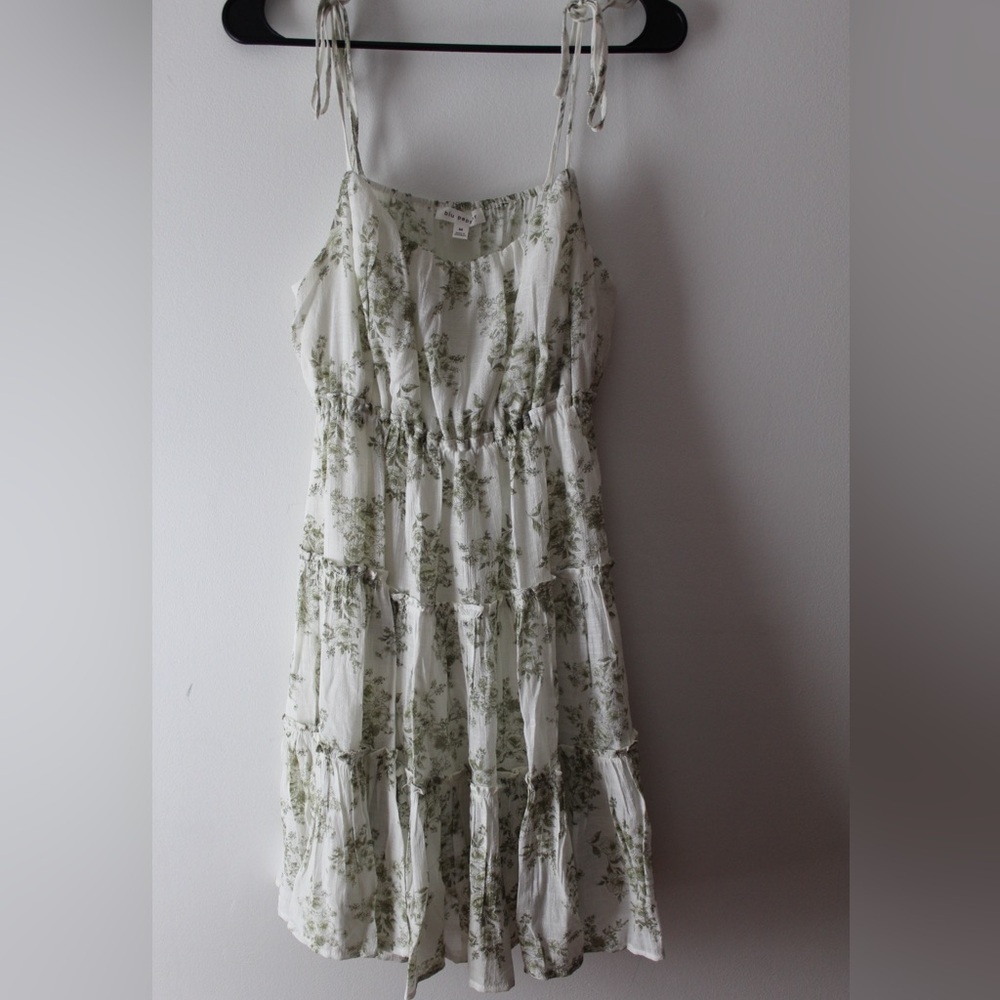 Red Dress Boutique Green and White Floral Dress